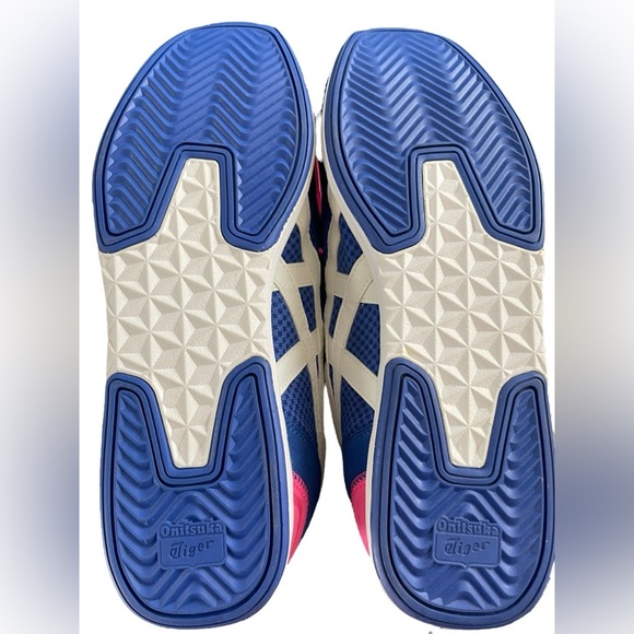 Onitsuka Tiger Ult-Racer by Asics Blue and Pink Woman’s Size 11 - Picture 5 of 9